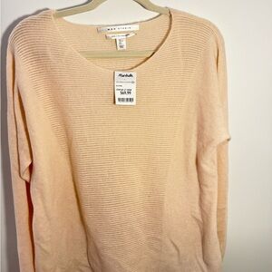 Max Studio Women's Soft Peach Sweater